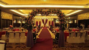 Indoor wedding