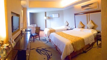 Minibar, desk, blackout curtains, free WiFi