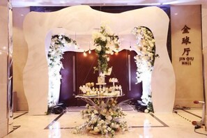 Indoor wedding