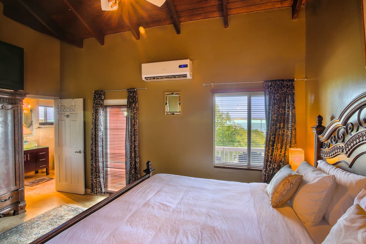 Familie villa, 3 slaapkamers | 2 slaapkamers, lakens van Egyptisch katoen, donzen dekbedden