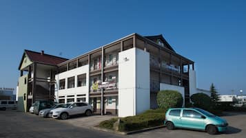 Voorkant van accommodatie