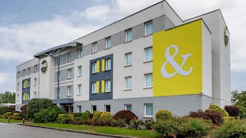 Voorkant van accommodatie
