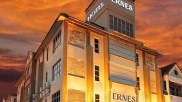 Front of property – evening/night