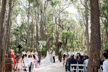 Área de bodas al aire libre