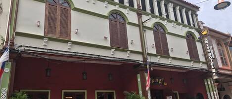 Façade de lâhĂ©bergement