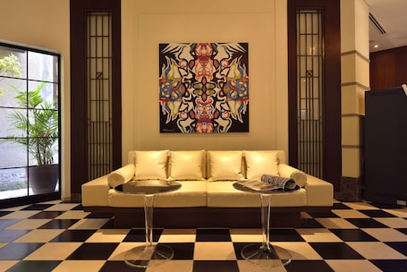 Sala de estar en el lobby