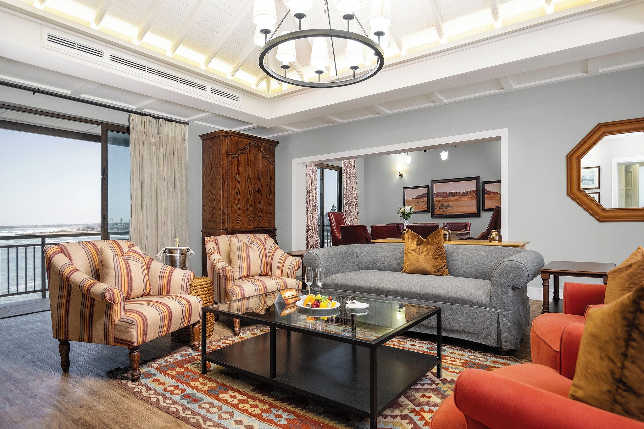 presidential suite | living area | plasma tv