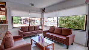 Zona de estar del vestíbulo