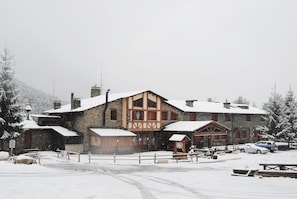 Façade de l’hébergement