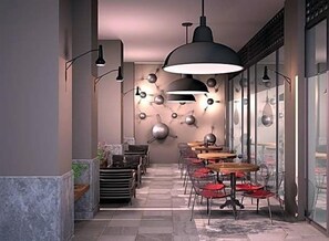 Café da manhã, almoço e jantar