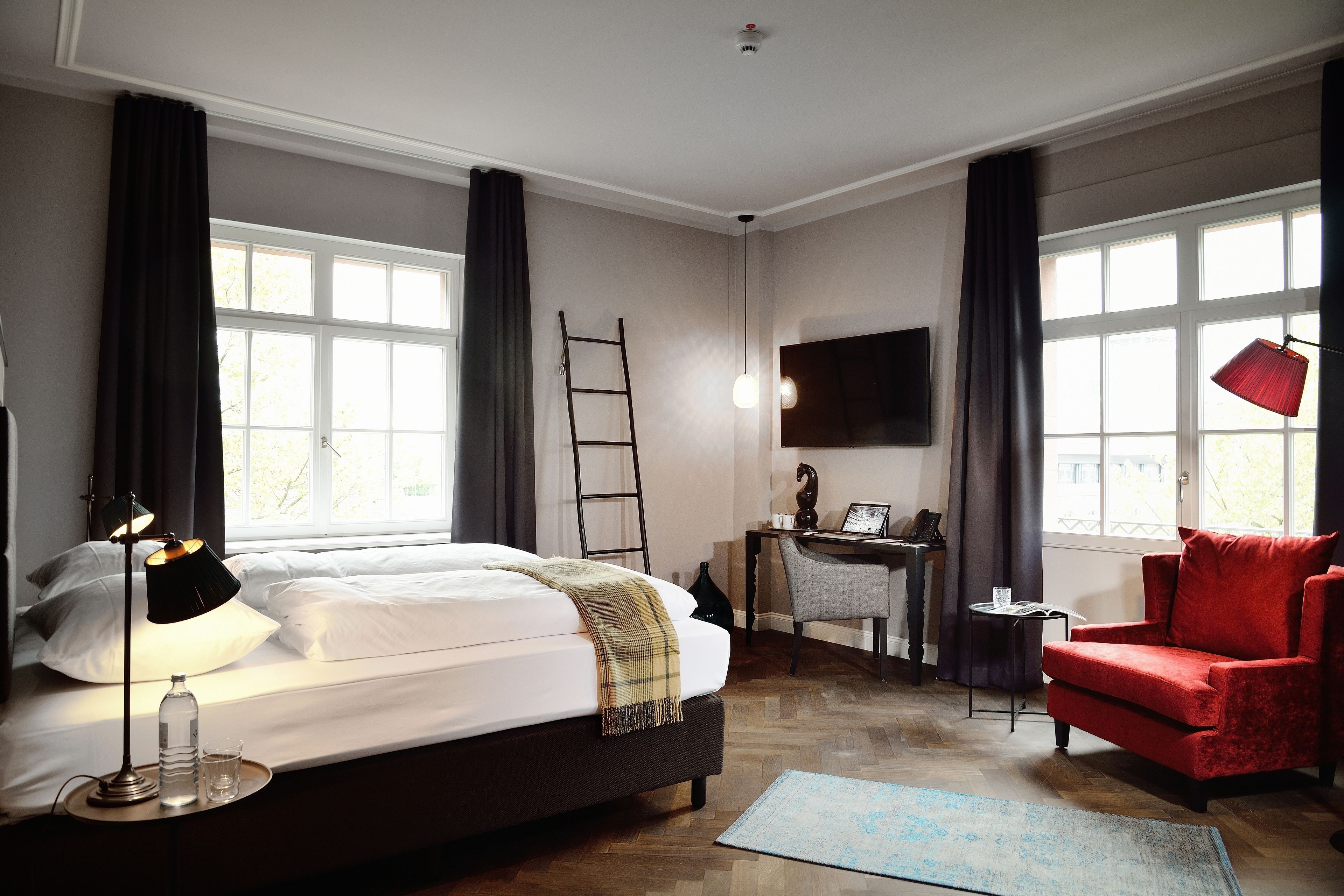 premium bedding, in-room safe, desk, blackout curtains