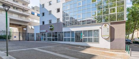 Façade de l’hébergement