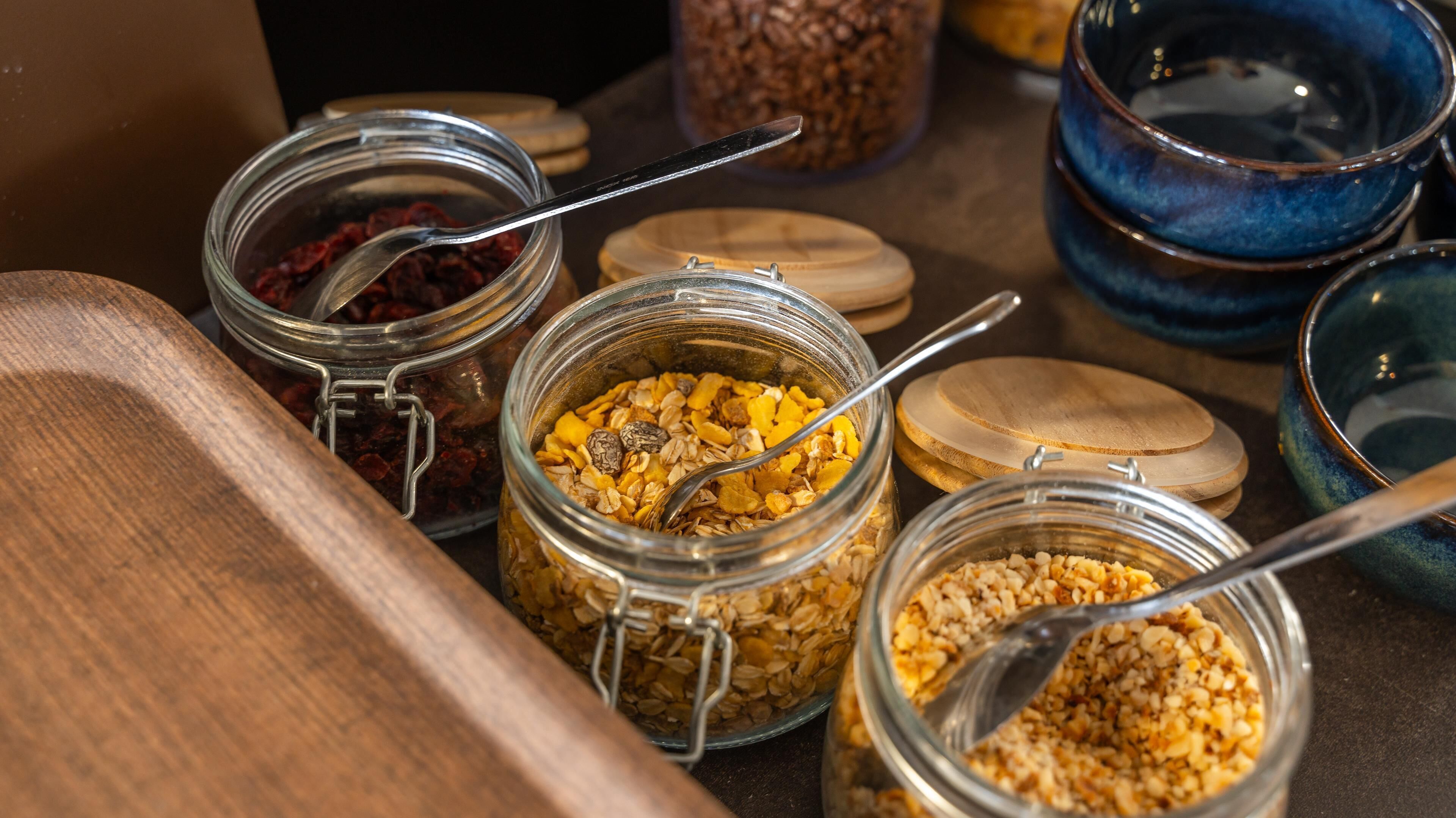 Petit déjeuner buffet servi tous les jours en supplément