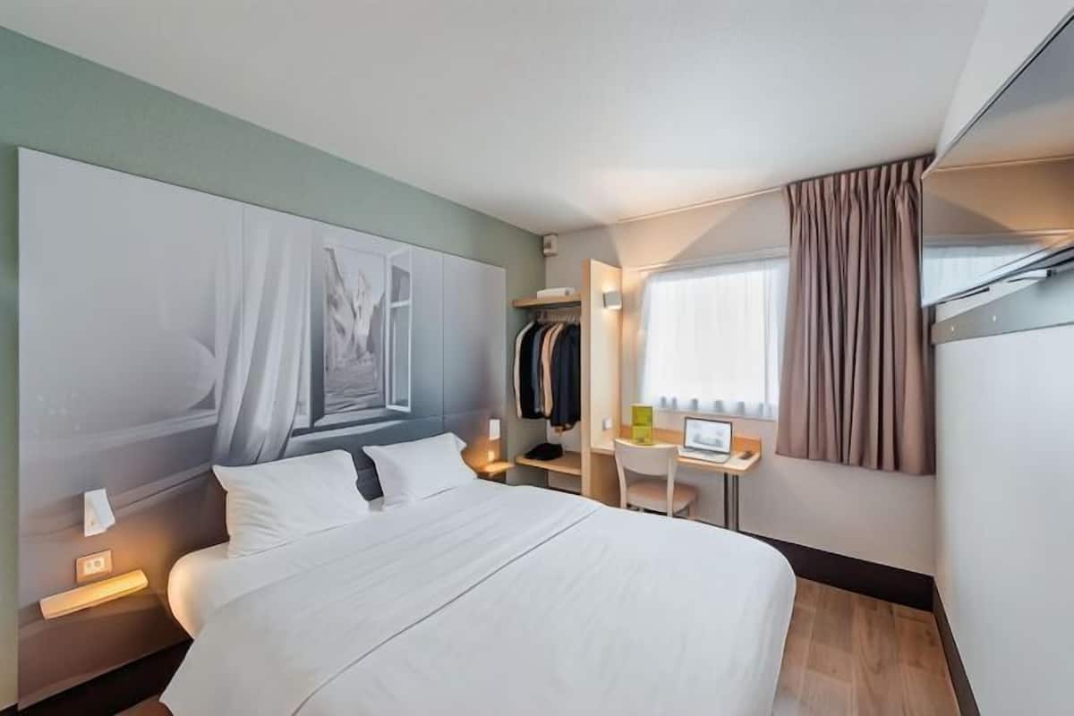 Ropa de cama de alta calidad, escritorio, sistema de insonorización
