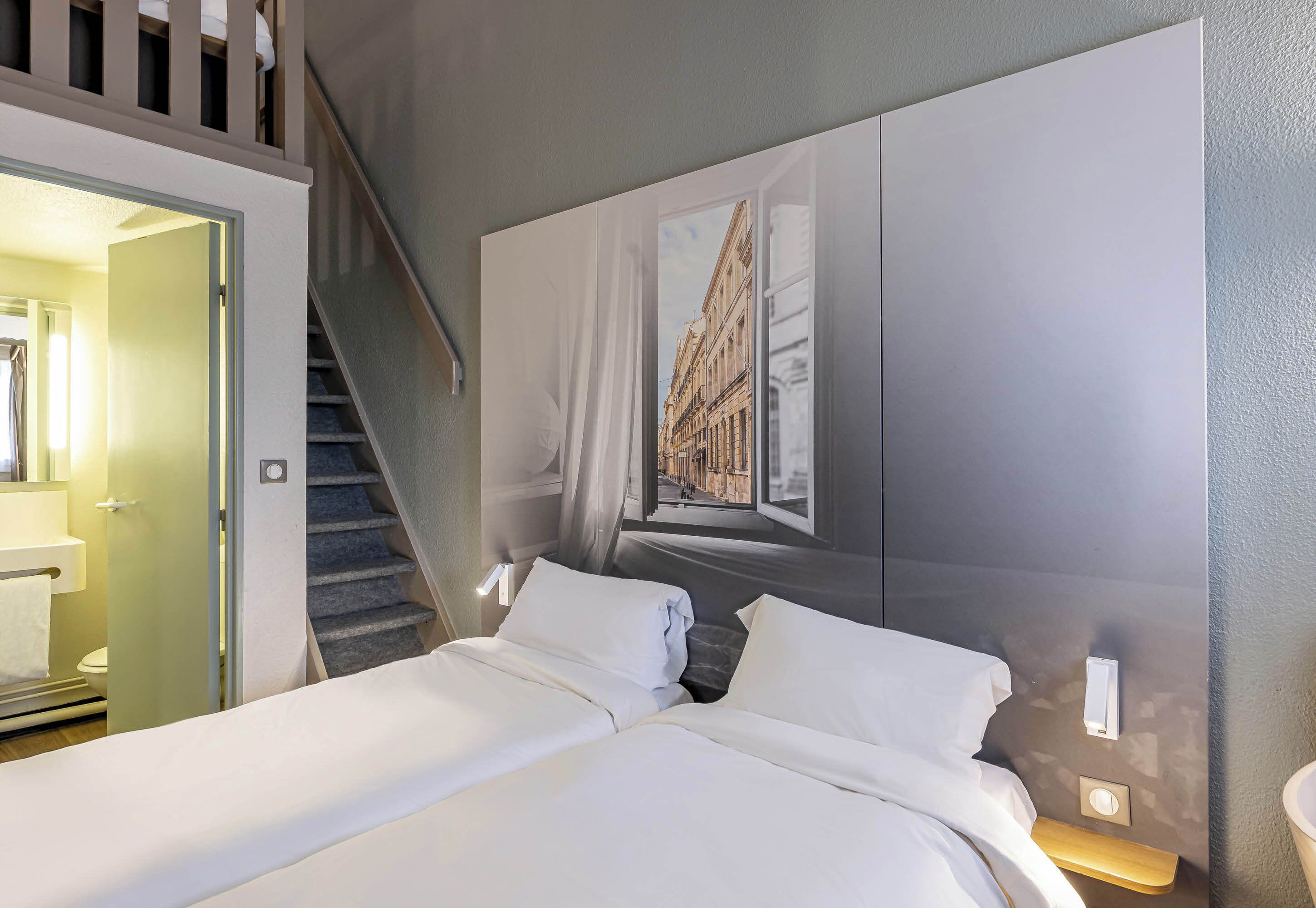 Literie de qualité supérieure, bureau, chambres insonorisées