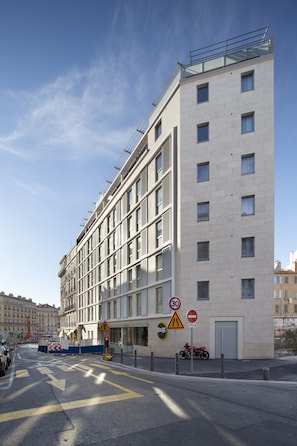 Façade de l’hébergement