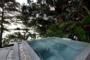 別墅, 1 間臥室, 海景 | 露台/庭院