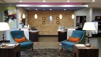 Check-in/check-out kiosk