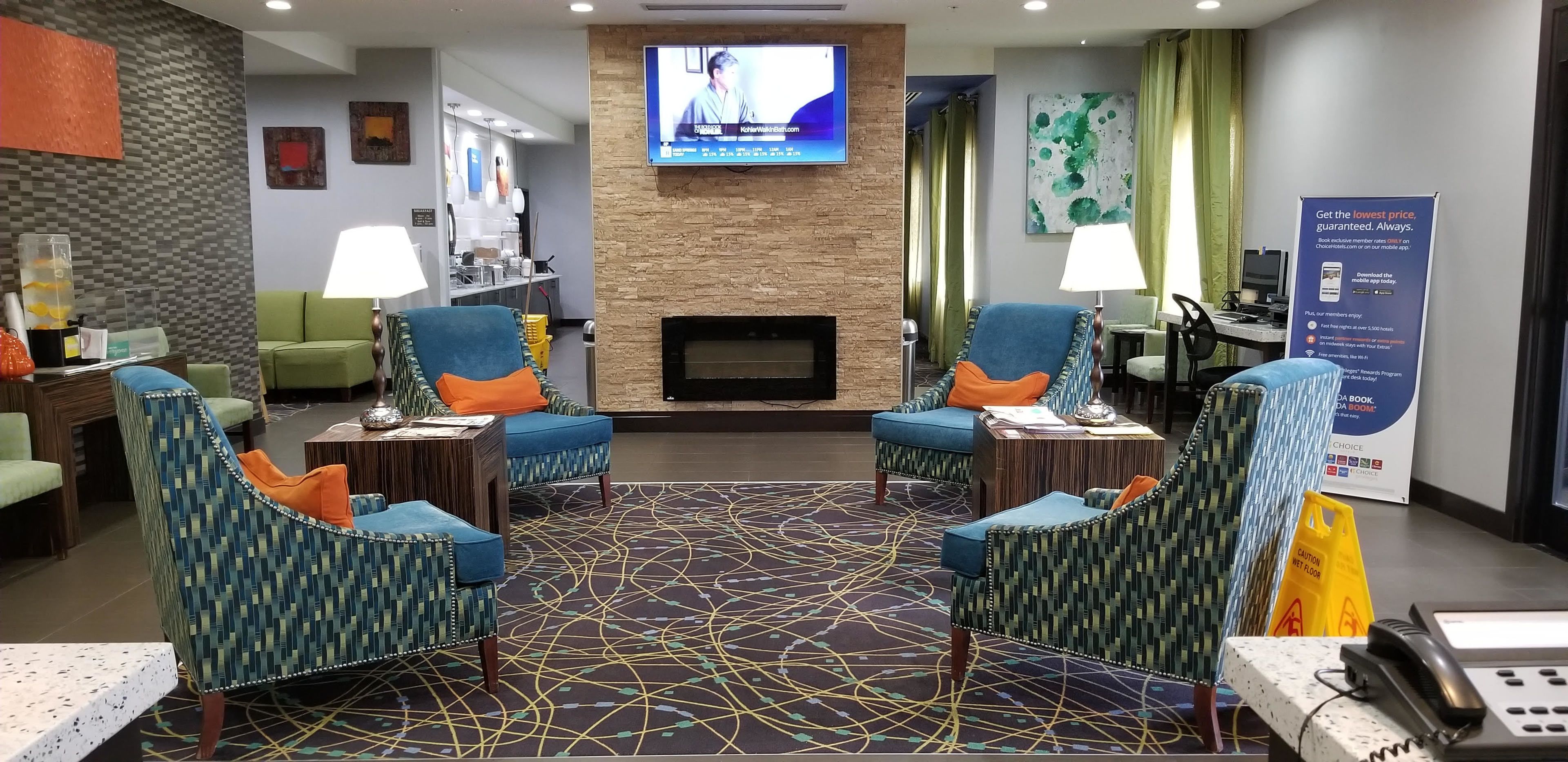 lobby sitting area