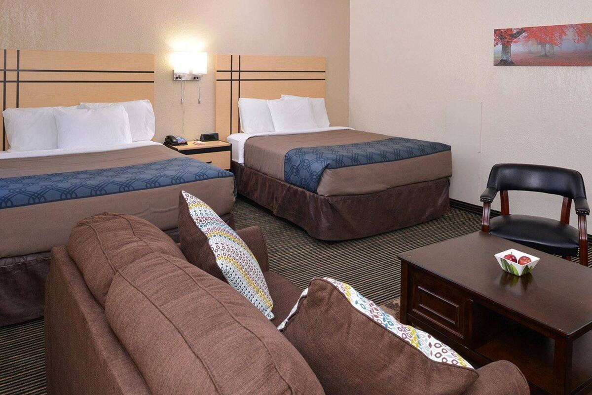 individually furnished, desk, laptop workspace, blackout curtains