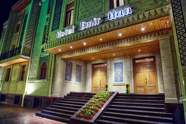 Majoituspaikan sisäänkäynti