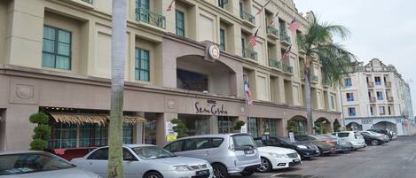 Fassade der Unterkunft