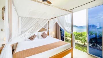 In-room safe, bed sheets