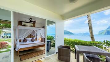 Cottage, Sea Facing (Front) | 2 bilik tidur, peti besi dalam bilik, cadar katil