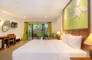 Garden Room | Premium bedding, minibar, in-room safe, desk - The Leaf Oceanside (Takua Pa)