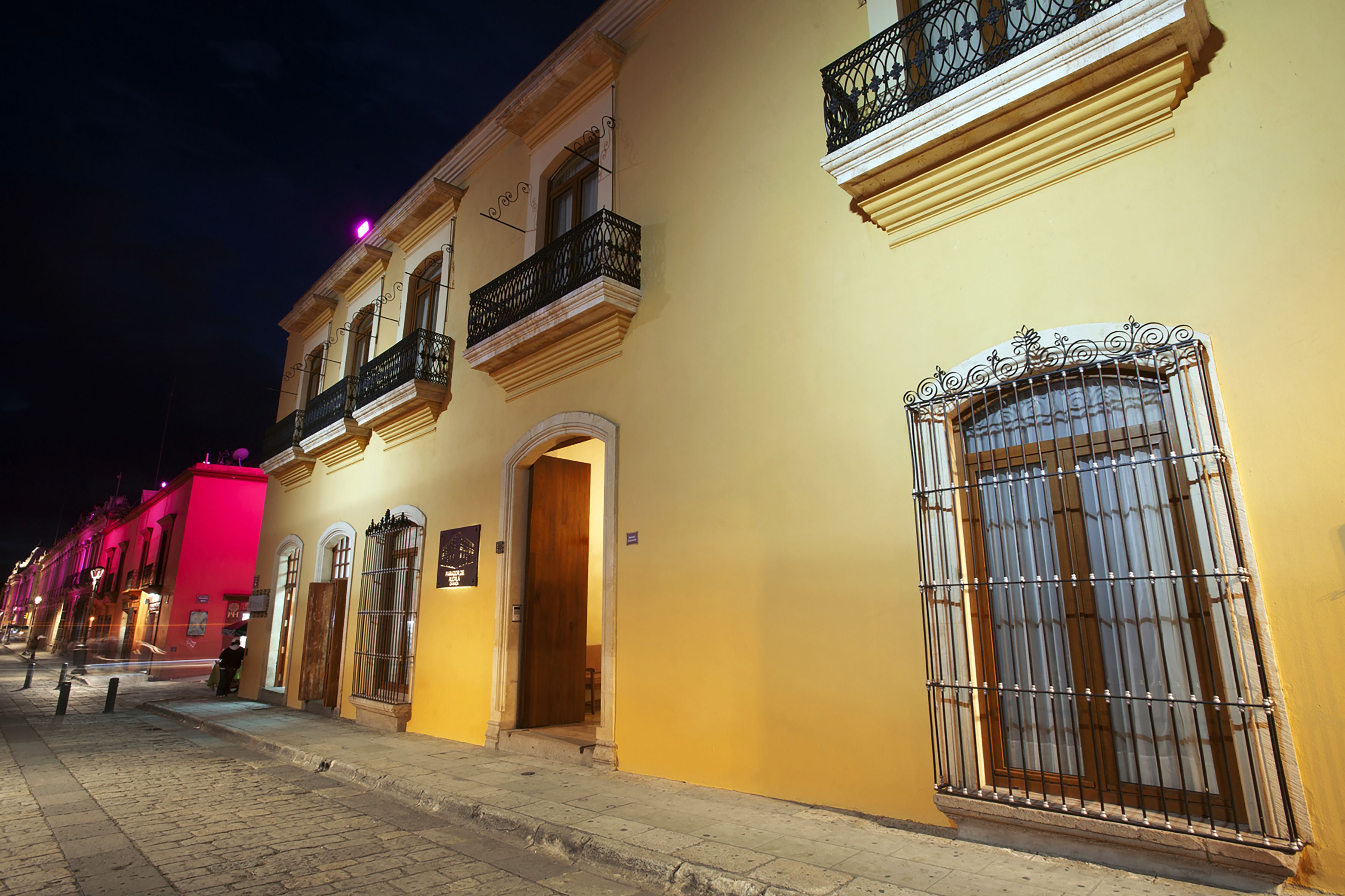 front of property – evening/night