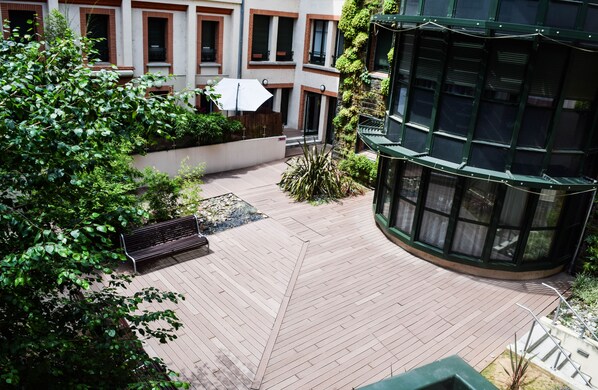 Vista desde la propiedad