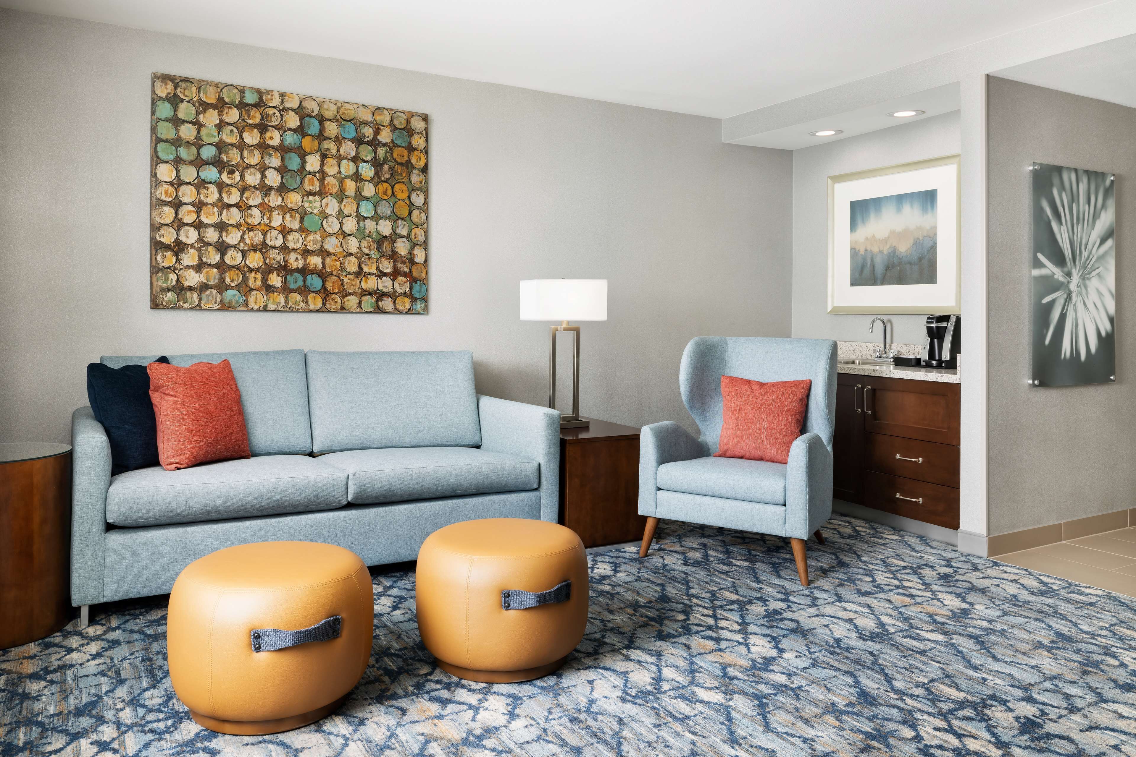 42-inch flat-screen tv with cable channels, tv, ipod dock