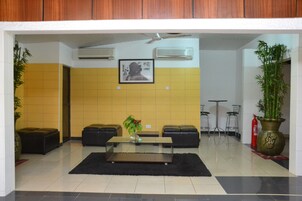 Zona de estar del vestíbulo