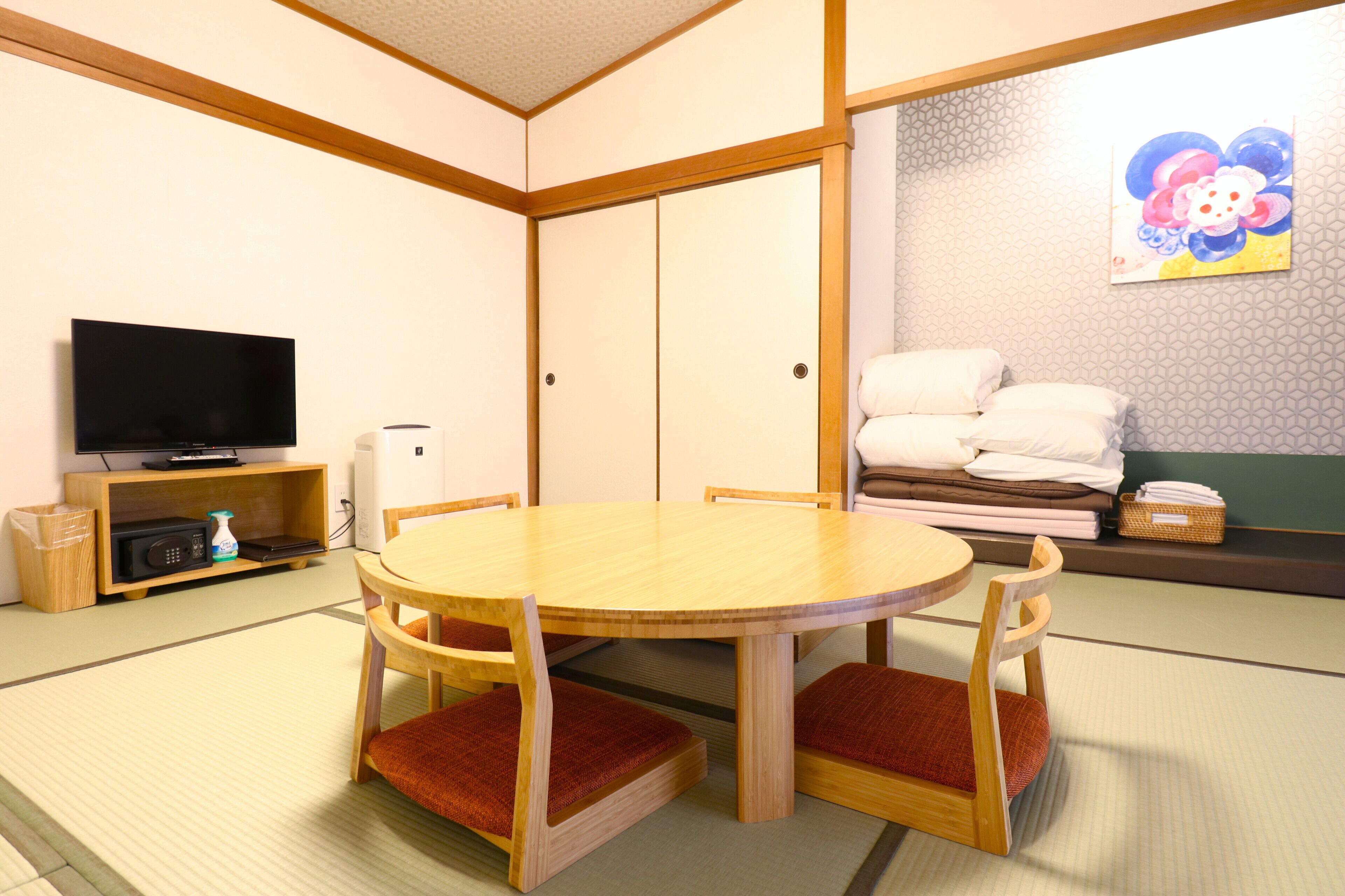 japanese style room | 1 bedroom, in-room safe, iron/ironing board, free wifi