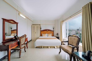 Superior Double or Twin Room, City View | Minibar, in-room safe, desk, laptop workspace