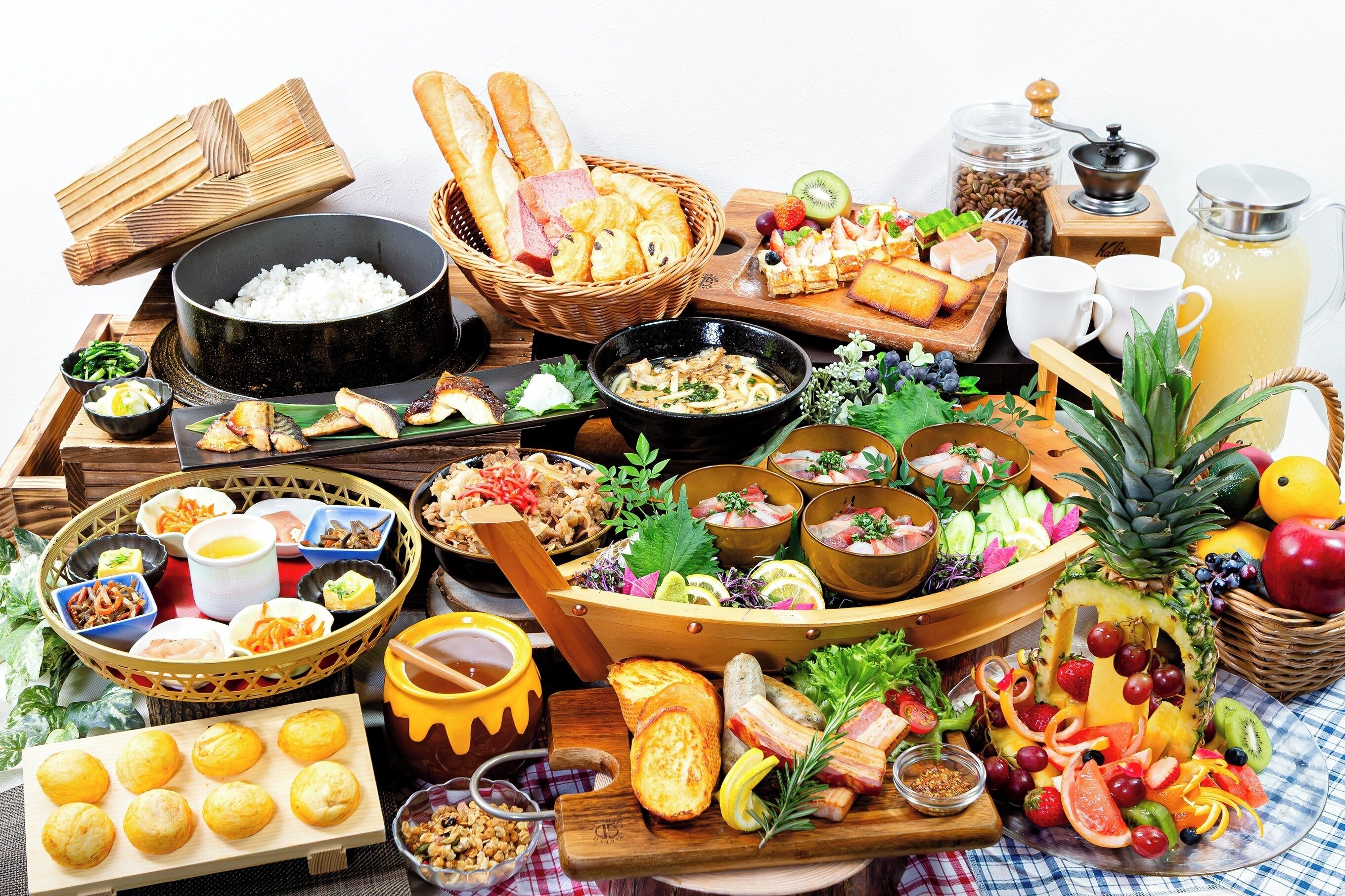 daily japanese breakfast (jpy 2500 per person)