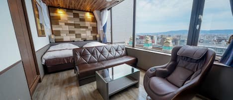 Chambre Deluxe avec lits jumeaux, non-fumeur (Panorama,all you can drink,Light meal)