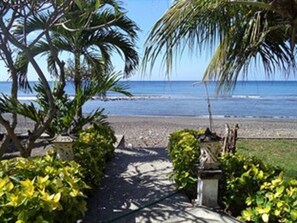 Vue depuis l’hébergement