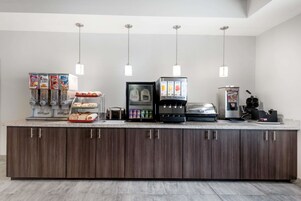 Free daily on-the-go breakfast