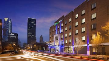 Front of property – evening/night