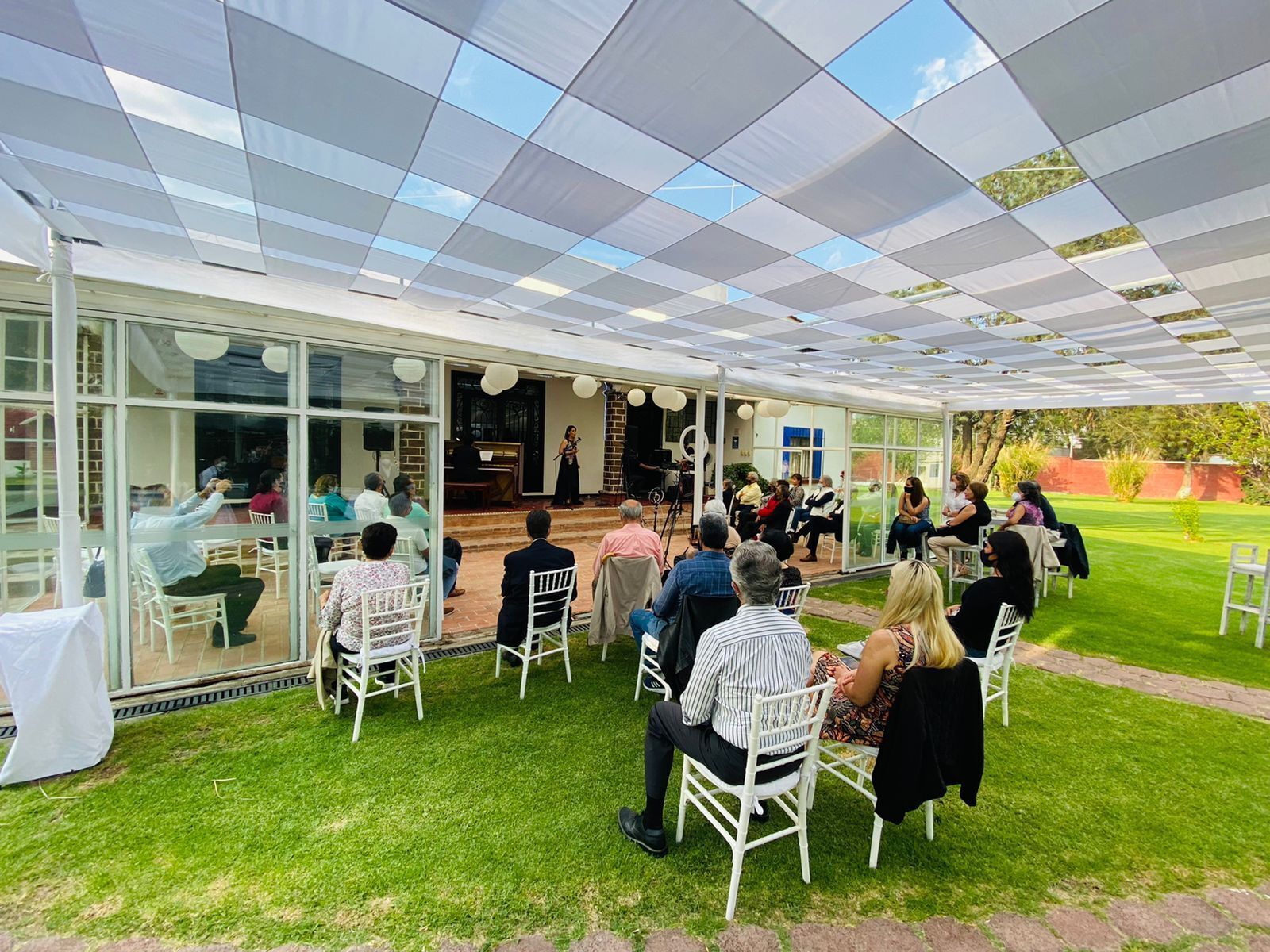 Área para banquetes al aire libre