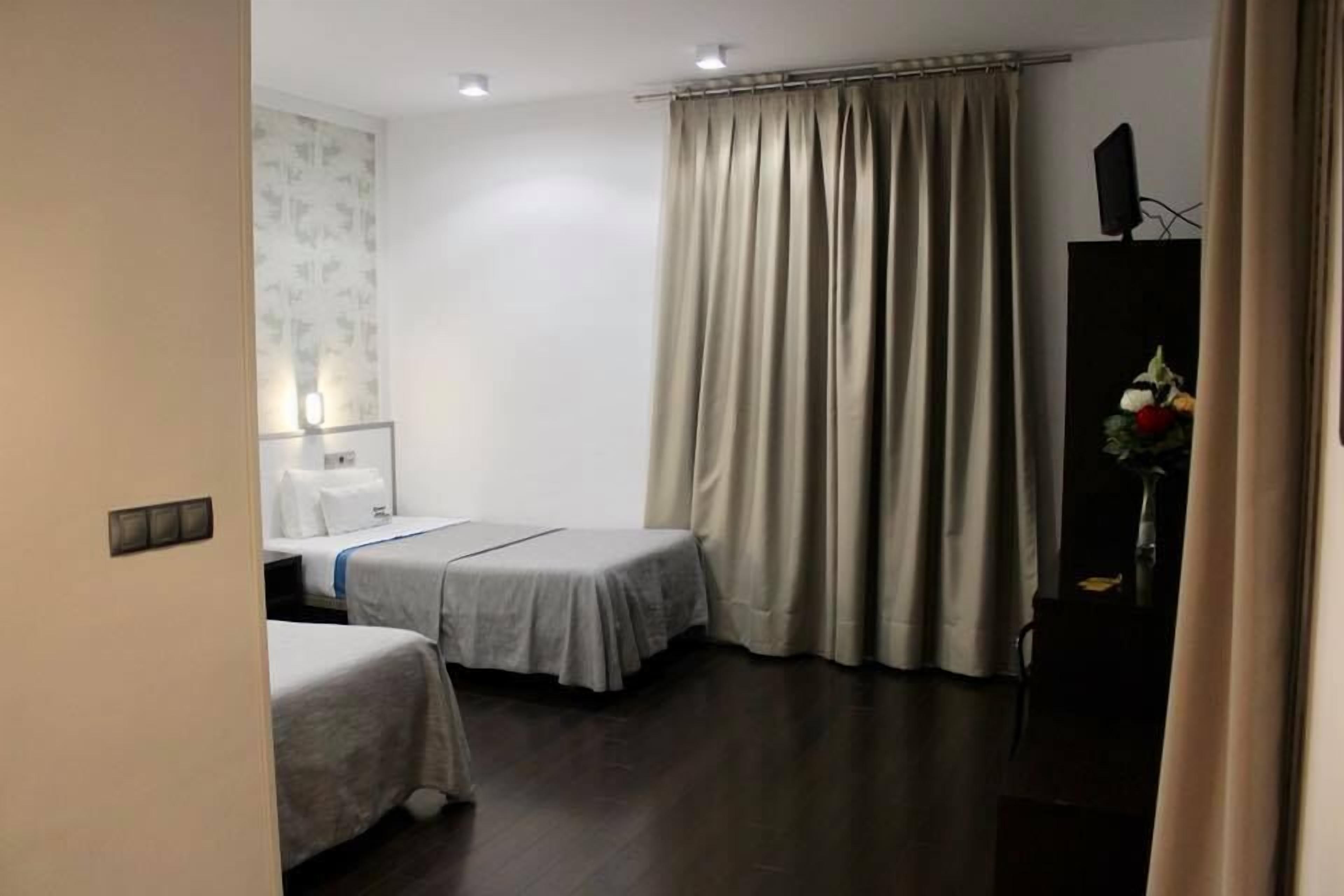 individually decorated, desk, blackout curtains, soundproofing