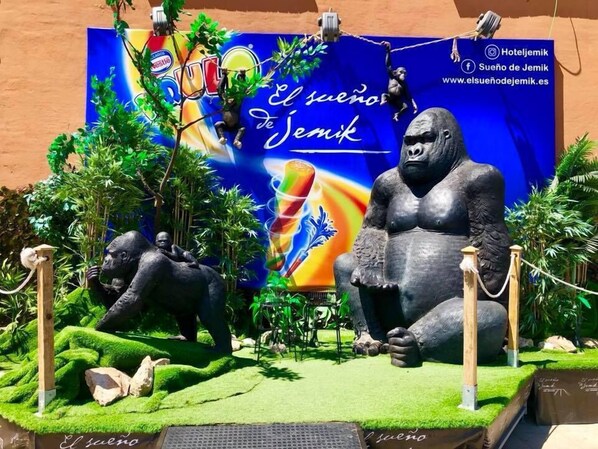 Fachada de la propiedad