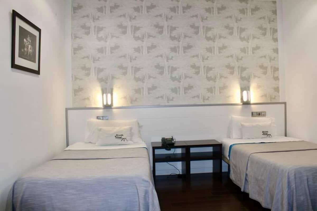 individually decorated, desk, blackout curtains, soundproofing