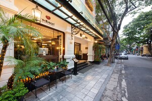 Fassade der Unterkunft