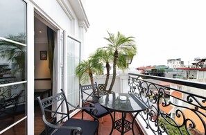 Signature-Suite | Blick vom Balkon