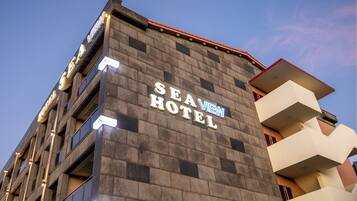 Front of property - evening/night