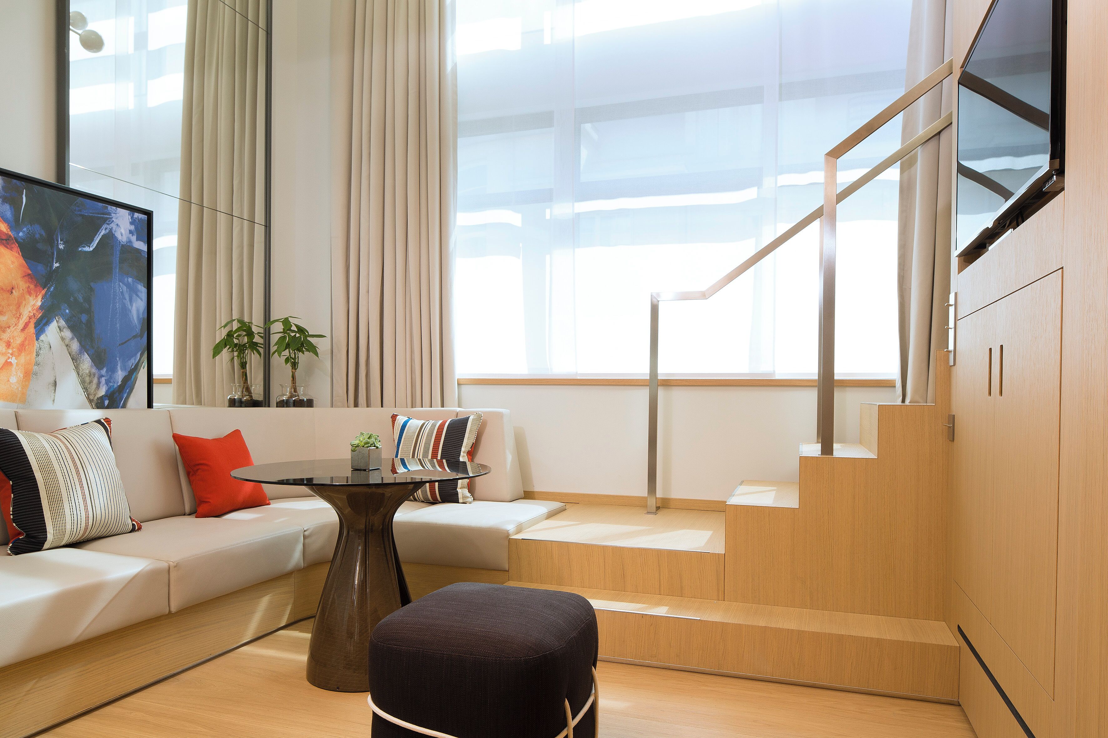 duplex | 1 bedroom, hypo-allergenic bedding, down duvets, in-room safe