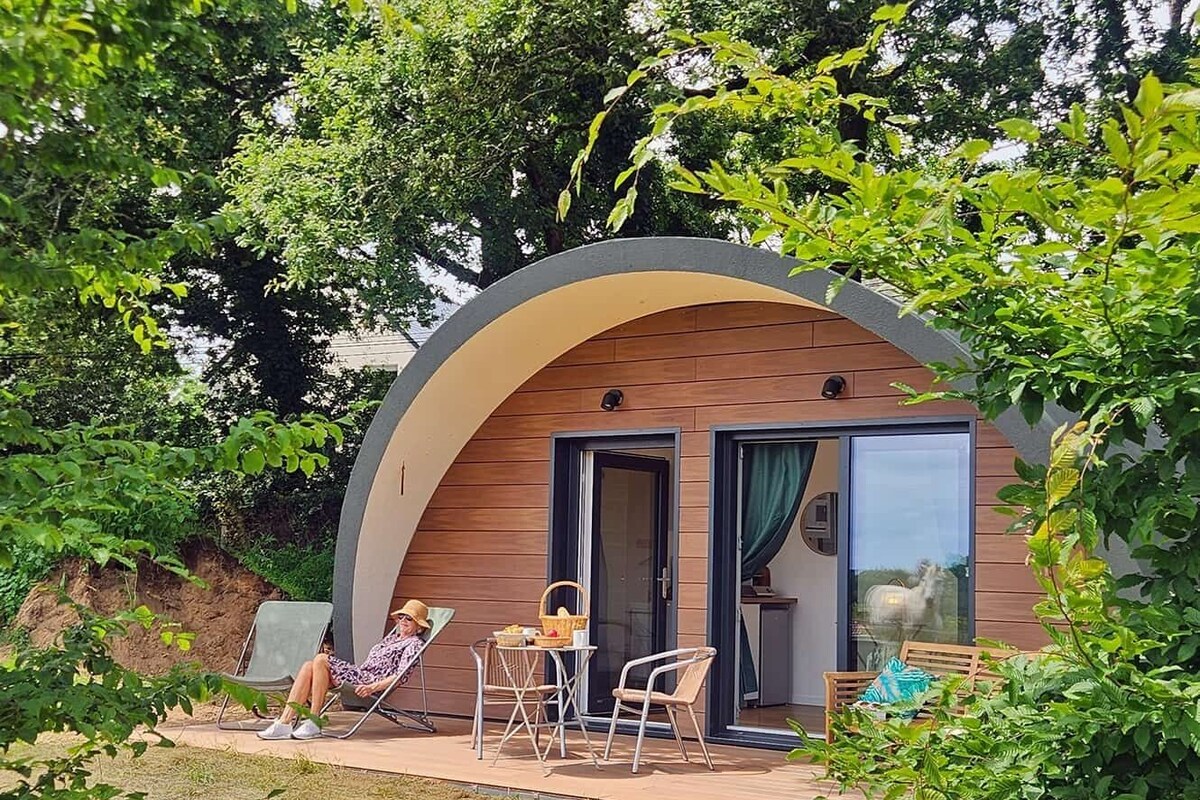 Studio, mit Bad (Ecolodge  2P) | Außenbereich