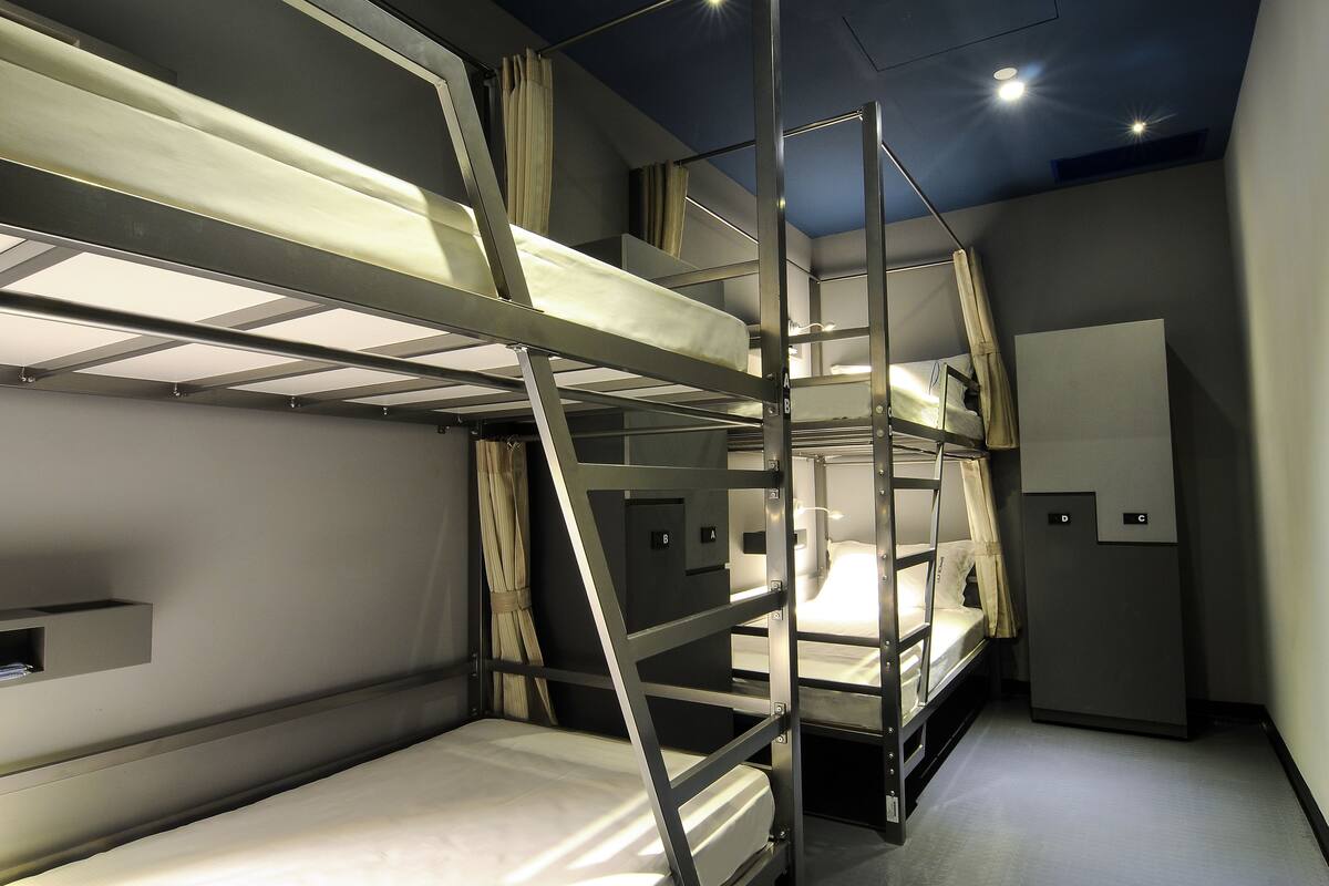 Quadruple Room, Shared Bathroom | 10 bedrooms, premium bedding, pillow-top beds, blackout curtains